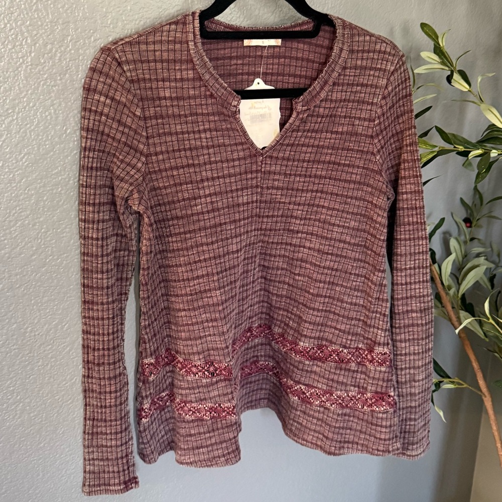Altar'd State Long Sleeve Knit Top